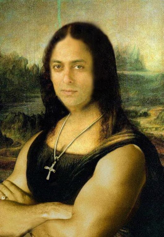 Salman mona lisa