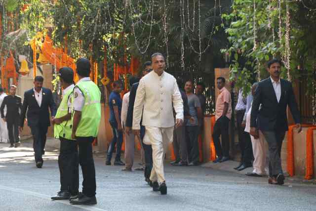 Anil Ambani at isha Ambani Marriage