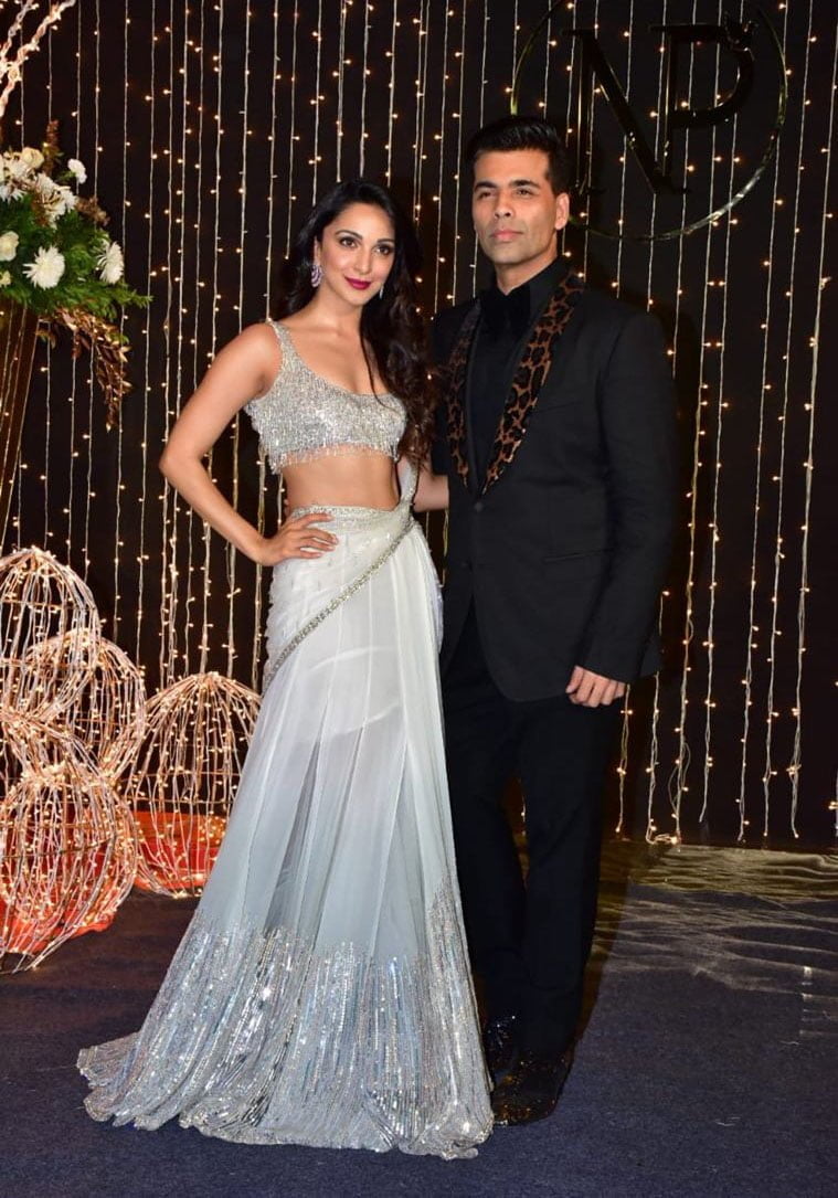 Kiara Advani and Karan Johar