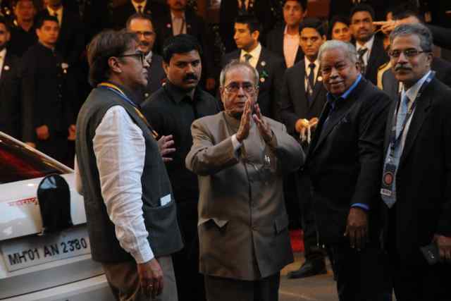 Pranab Mukherjee at isha Ambani Marriage