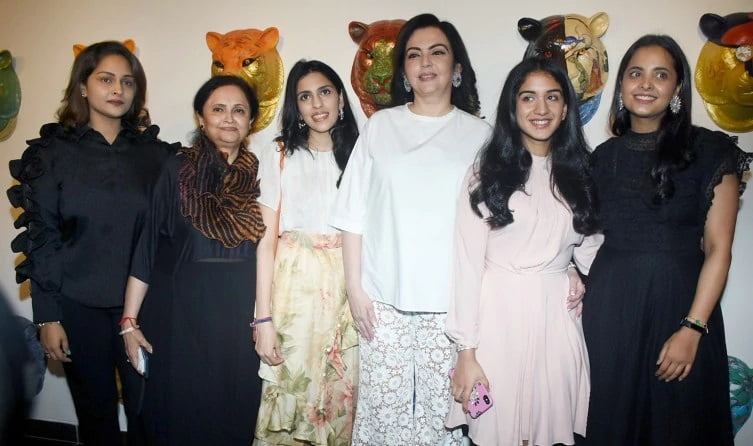 Nita Ambani Family