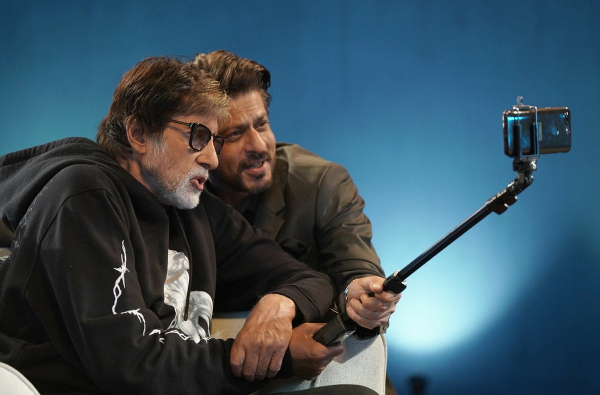 AMITABH AND SRK