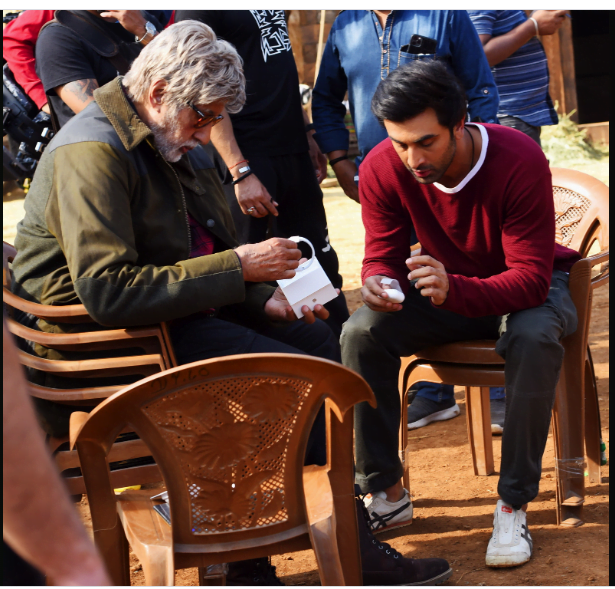 RANBIR AND AMITABH