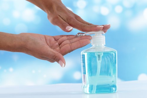 hand sanitizer alcohol