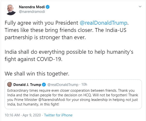 modi trum