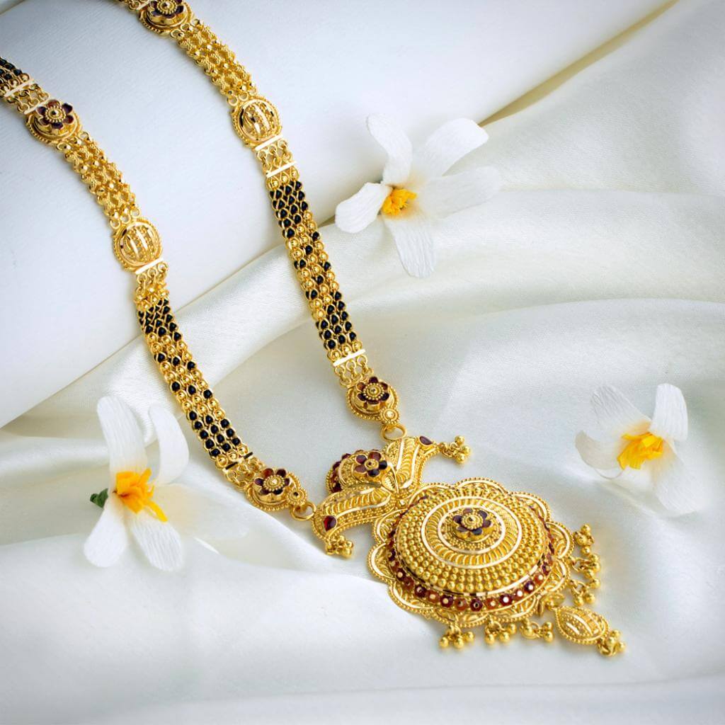 waman hari pethe long mangalsutra designs 1