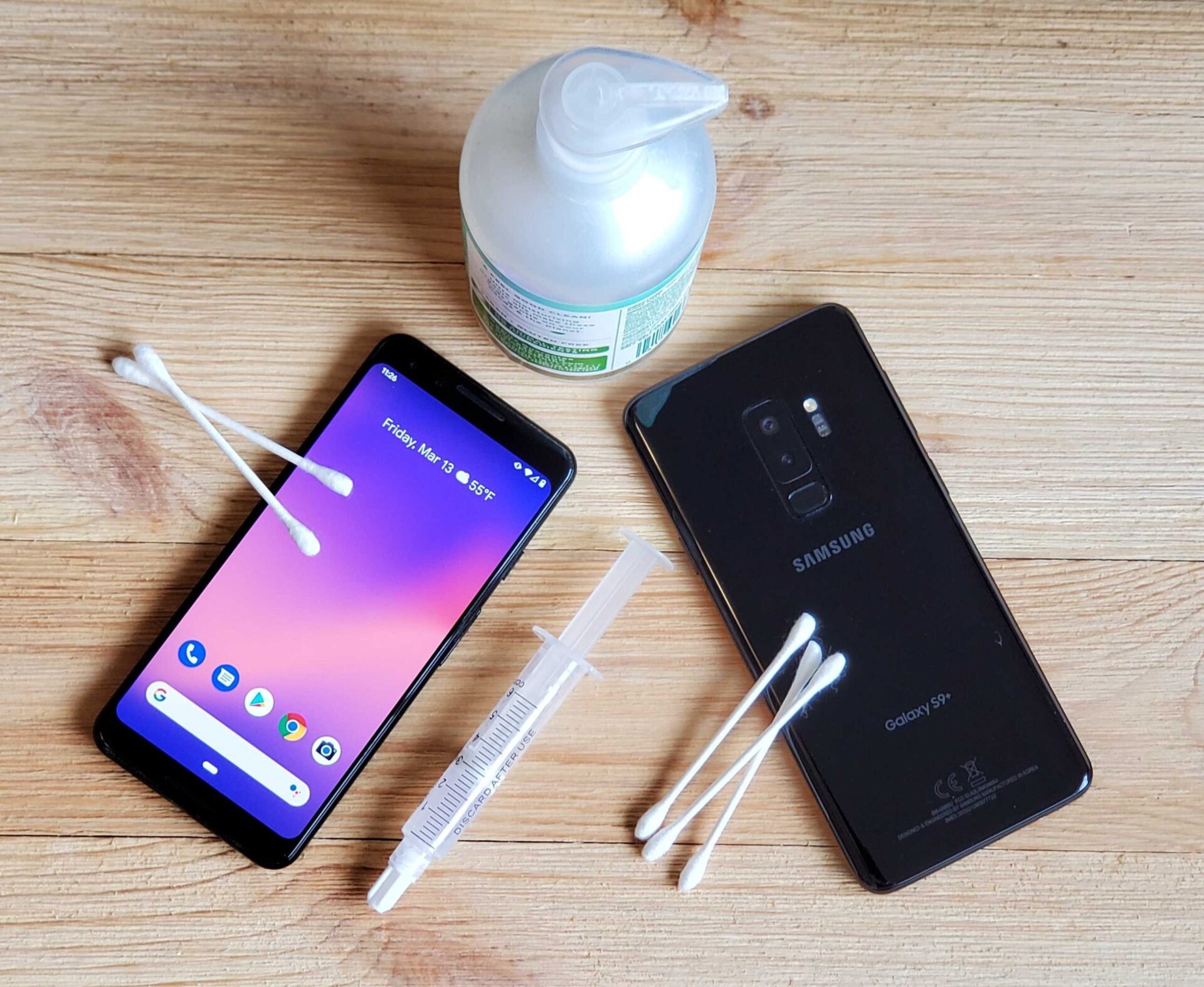 how to clean disinfect android phone scaled