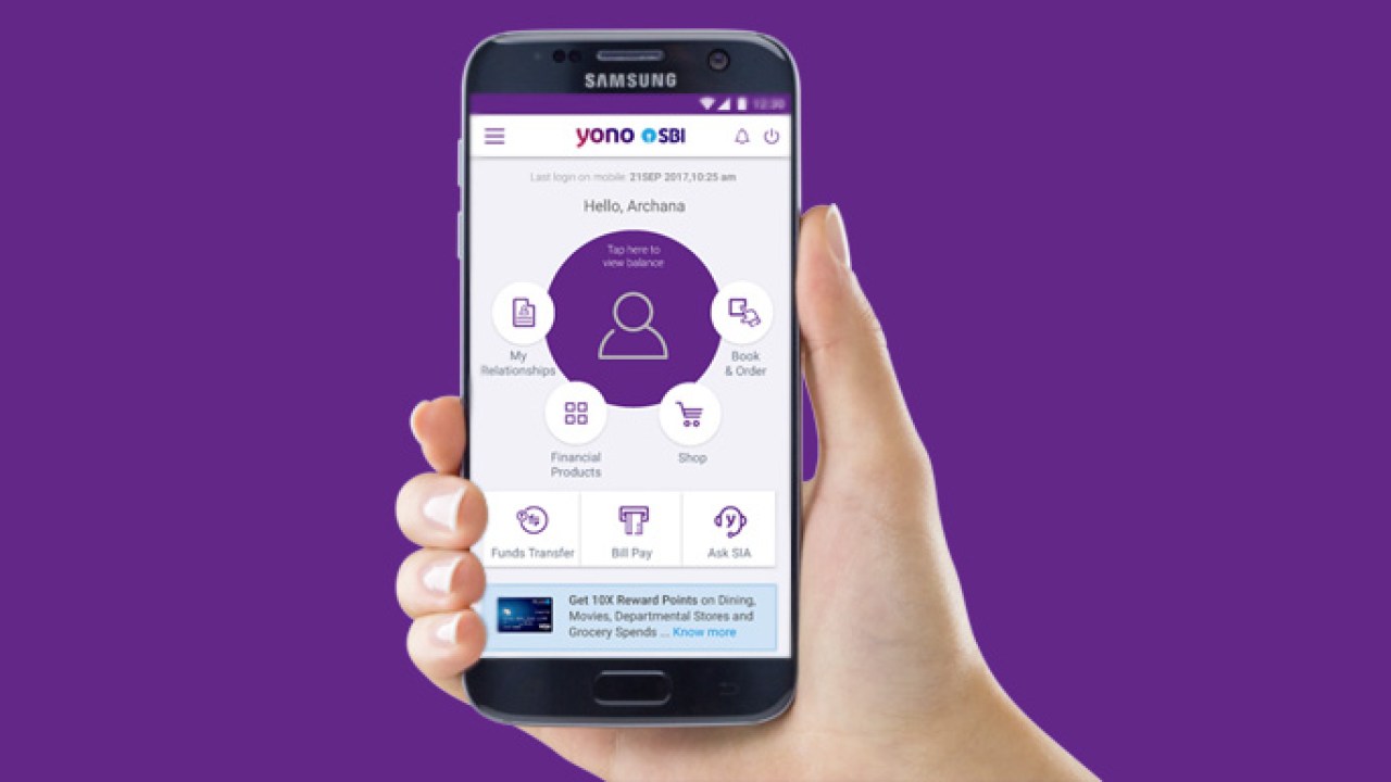 sbi yono app digital bank