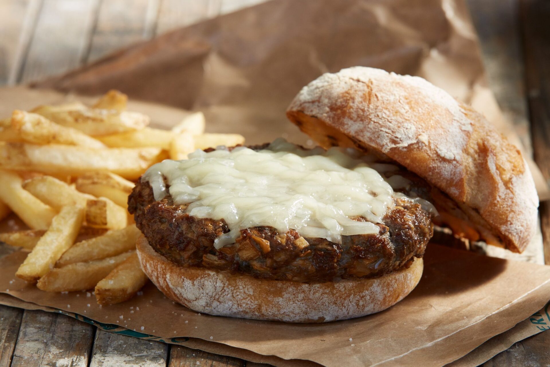 beef mushroom burger