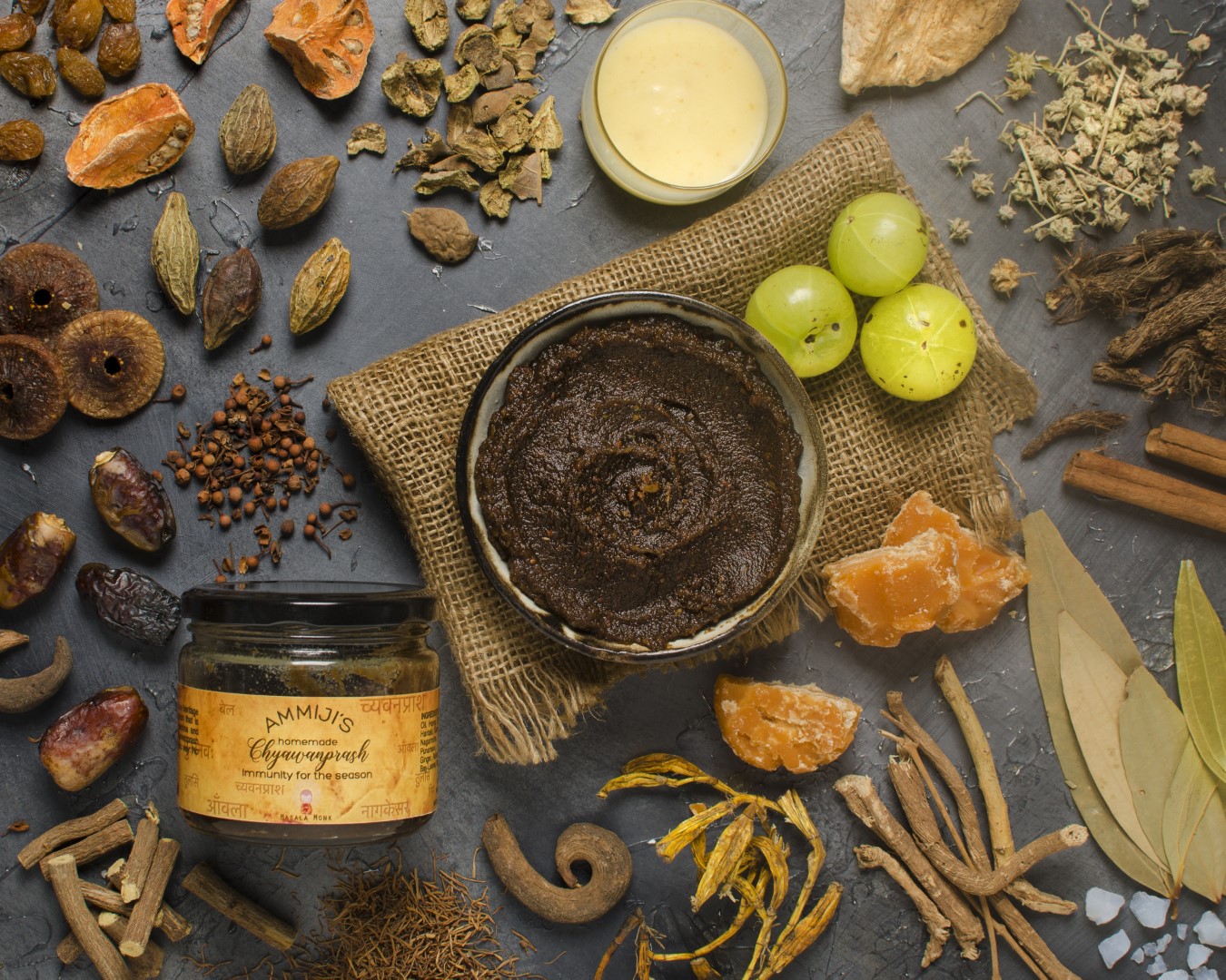 Chyawanprash is made in the traditional way prescribed in the Charita Samhita