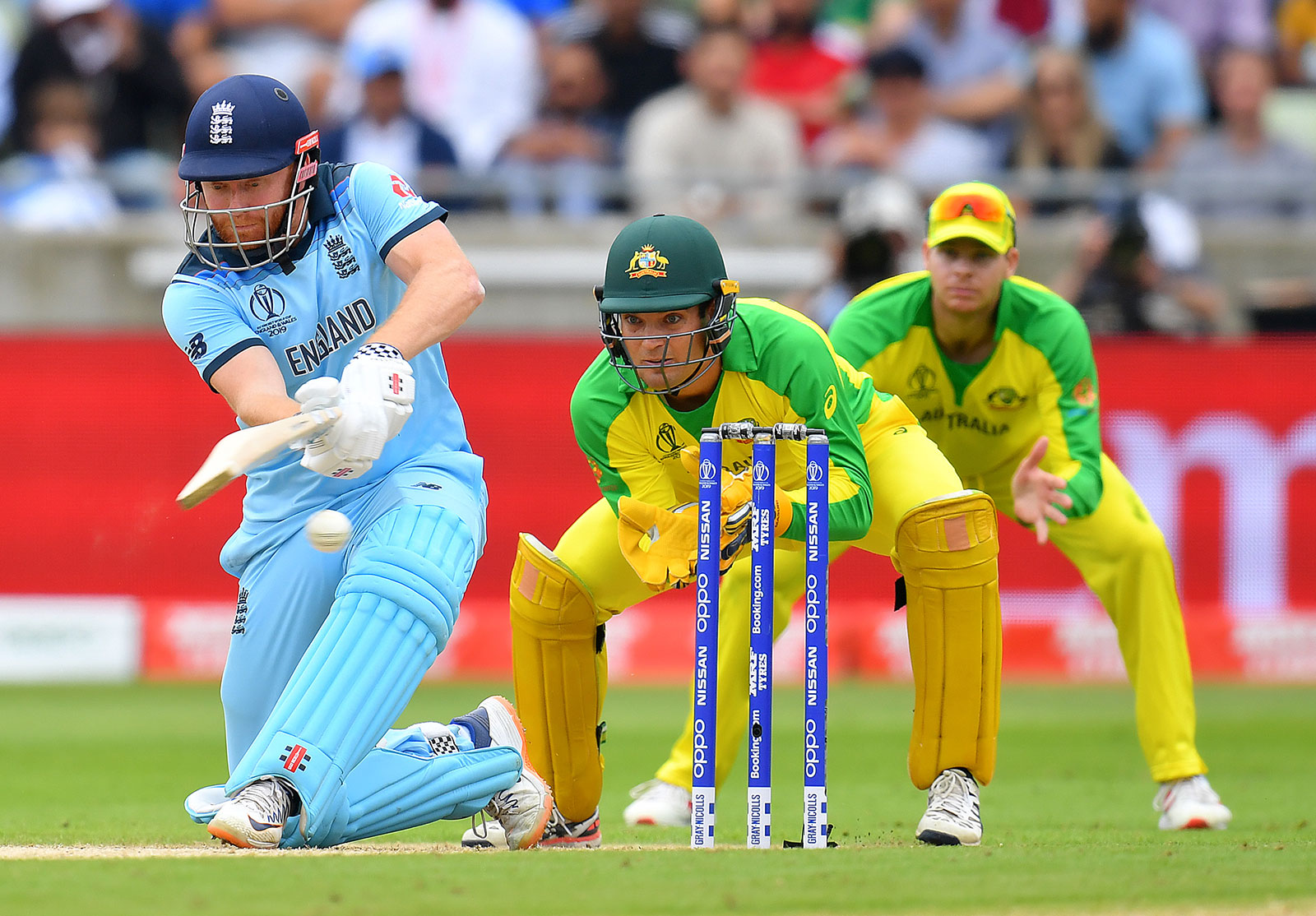 Jonny Bairstow batting semifinal match England Australia 2019