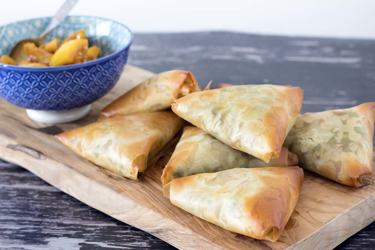 vegetable samosas filo 2 sneaky veg