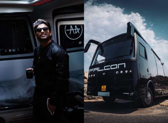 allu arjun vanity van 1