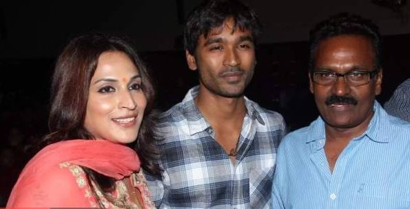 dhanush and aishwarya with kasthuri raja 3