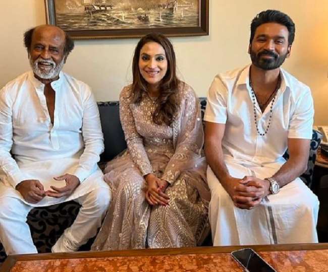 dhanush aishwarya rajinikanth