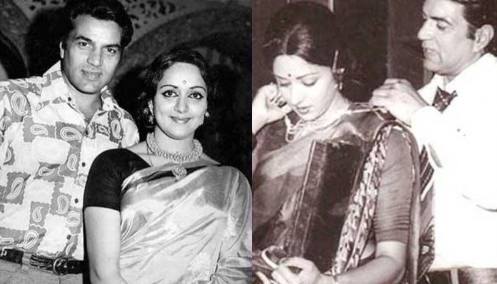 dharmendra and hema malini 1