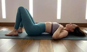 If the woman has gained weight after delivery, then this yoga will be beneficial