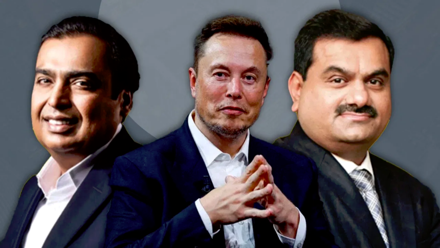 ambani adani musk