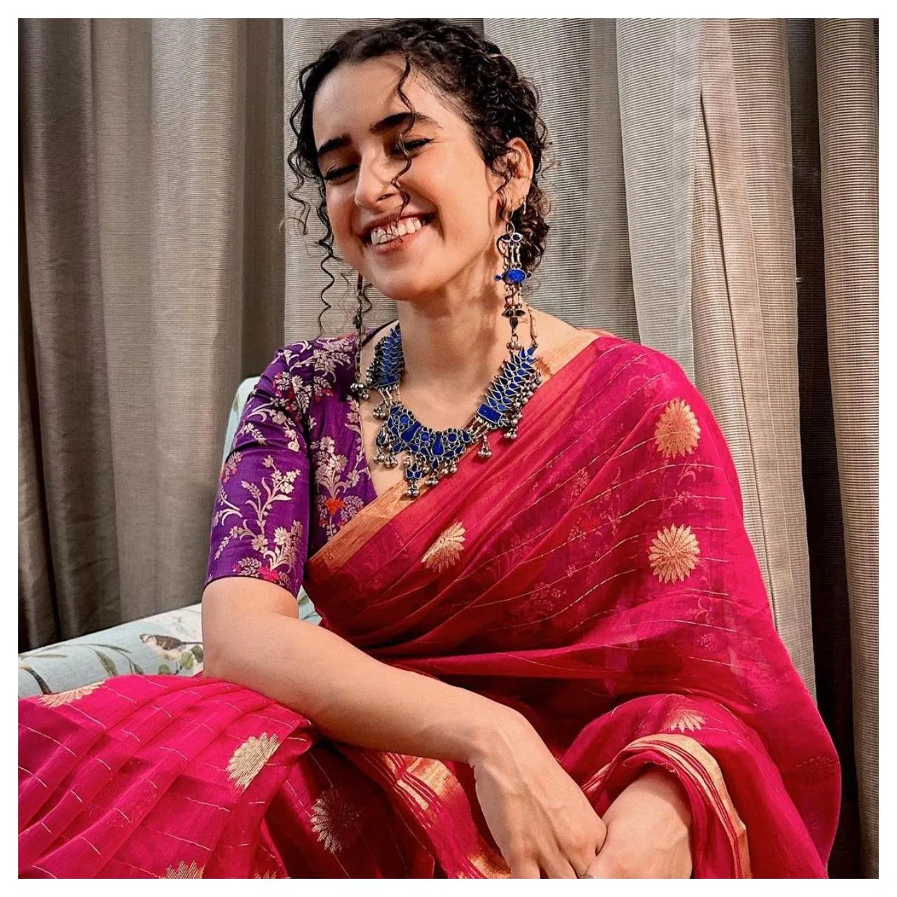 sanya malhotra glowing skin.webp