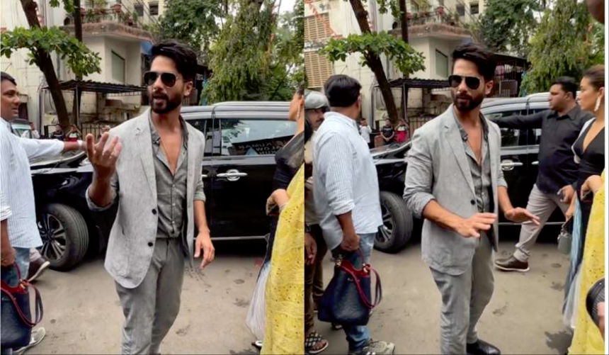 shahid kapoor pap