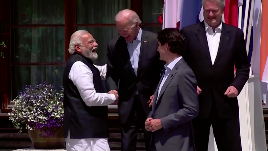 modi biden trudeau