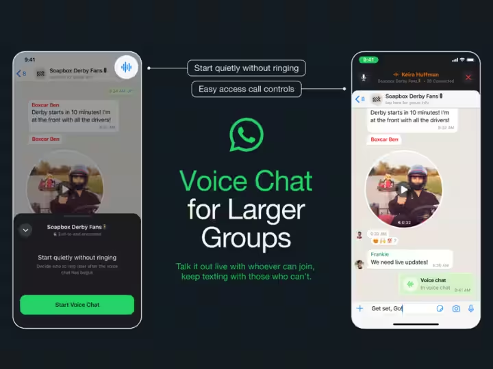 whatsapp voicechat feature