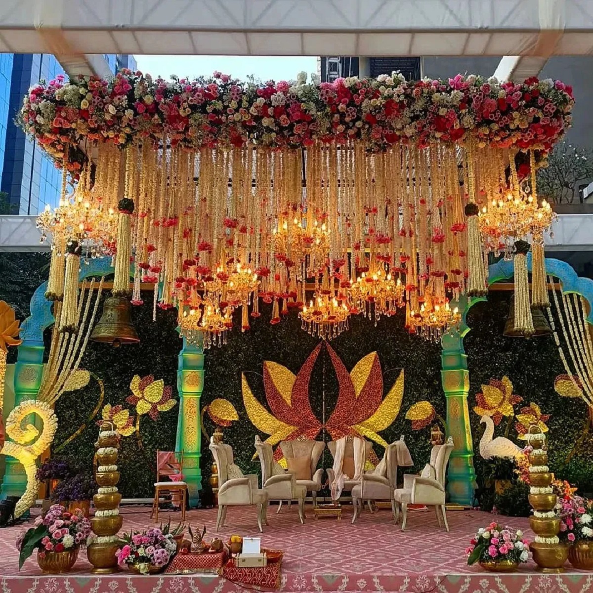 wedding mandap