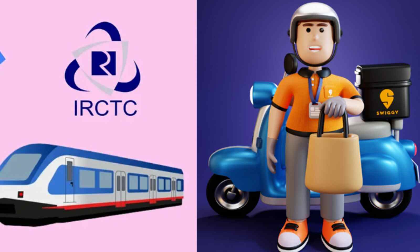 ఫుడ్ డెలివరీ కోసం Swiggyతో జతకట్టిన IRCTC | IRCTC ties up with Swiggy for  delivery of pre-ordered meals