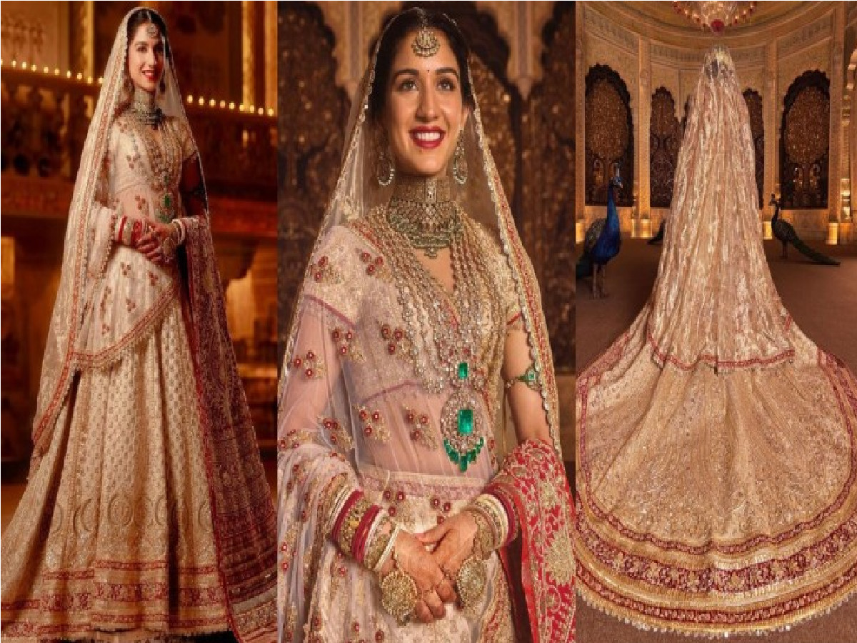 Radhika Merchant Bridal Look