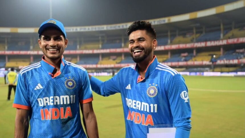 Shubman Gill Shreyas Iyer.1