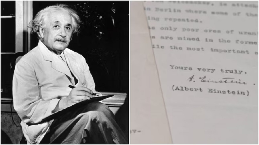 Albert Einstein's letter