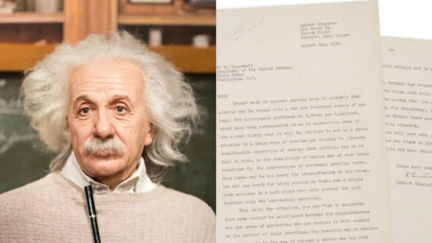 Albert Einsteins letter.1