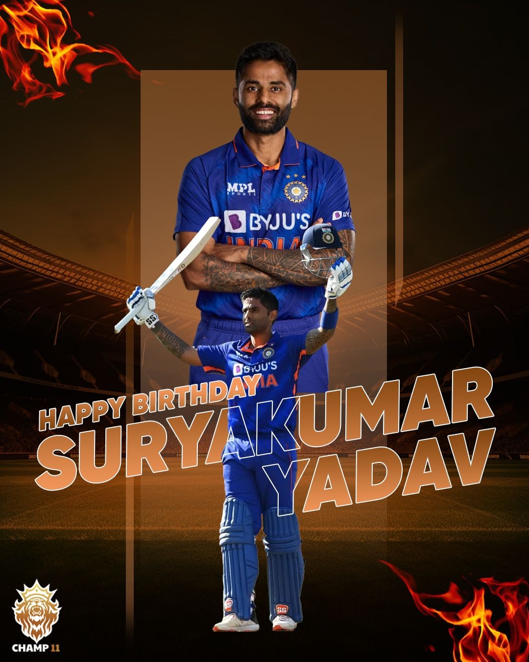 Happy Birthday Suryakumar Yadav