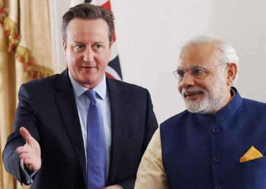 British Prime Minister Cameron pm modi