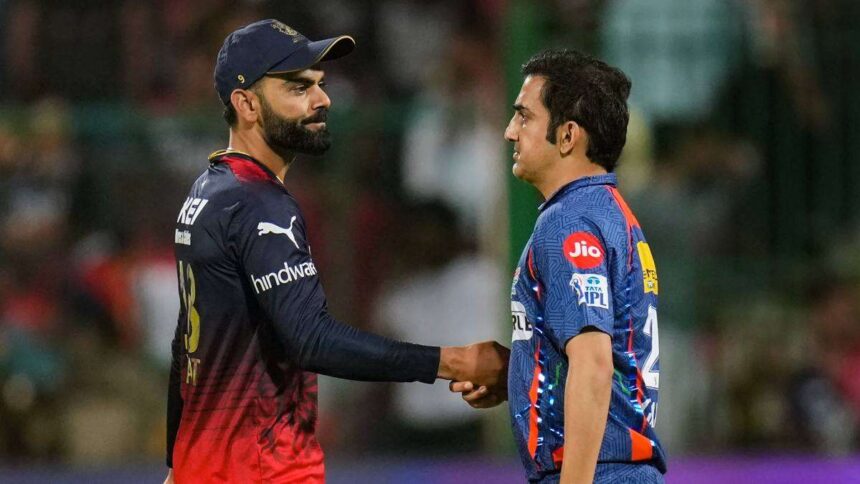 gambhir takes aim at kohli by praising maxwell