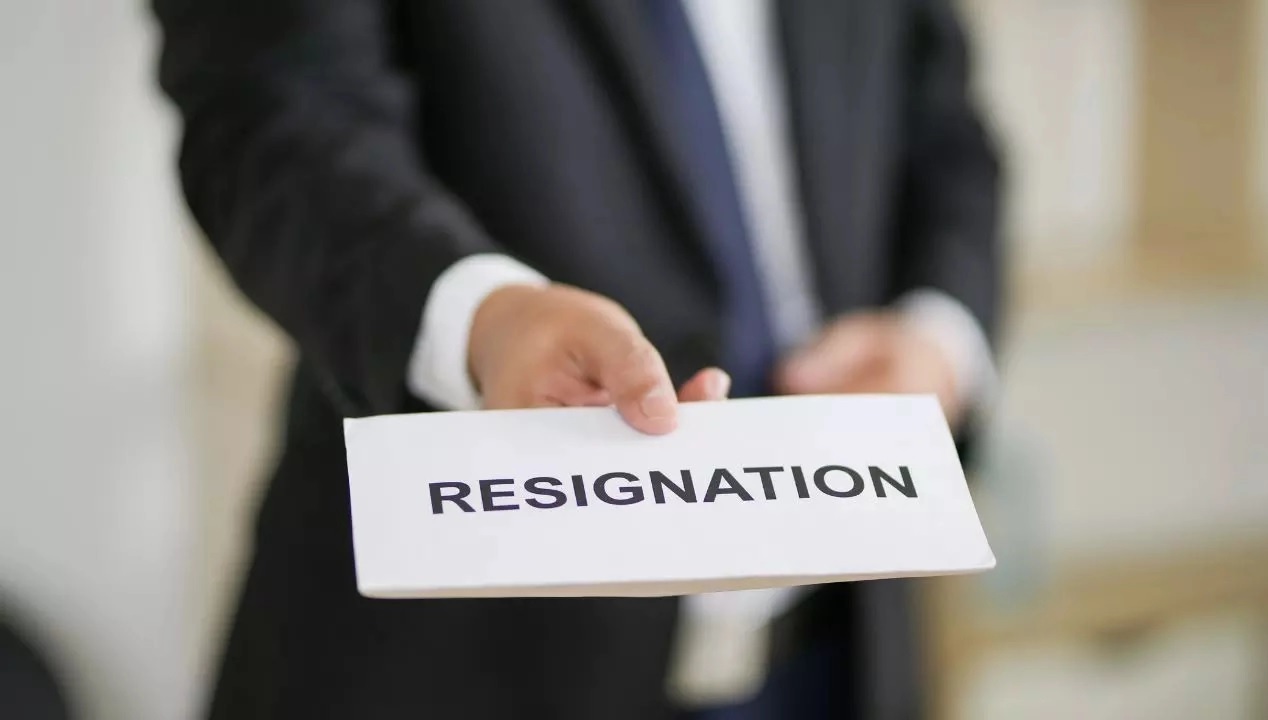 resign