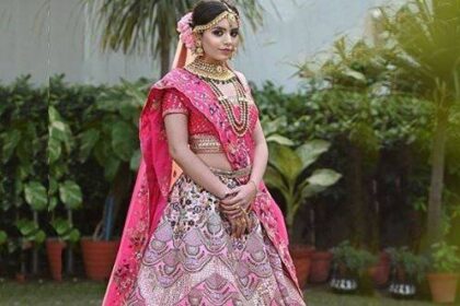 apsara seen after wearing floor lehenga rampur bride first choice trend in market local