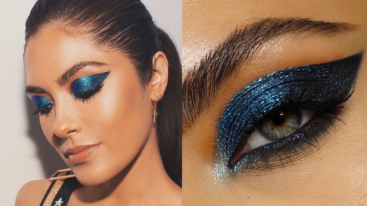 Metallic Eye Makeup