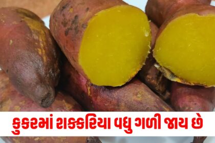 how to cook sweet potatoes in cooker without water shakarkandi