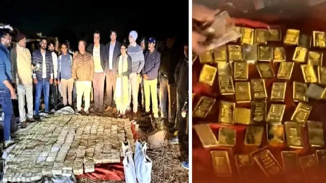 mountains of notes gold silver brickes recover from home who is constable saurabh sharma488