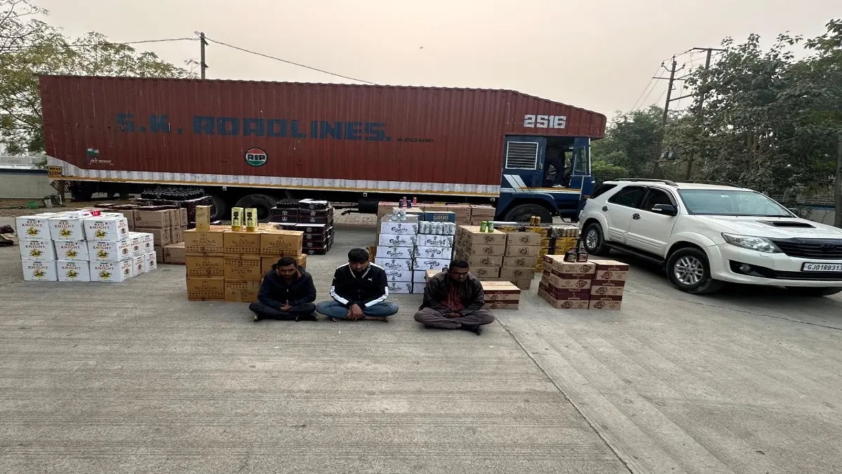 liquor ban in gujarat smc confiscated liquor worth rs 22 crore1