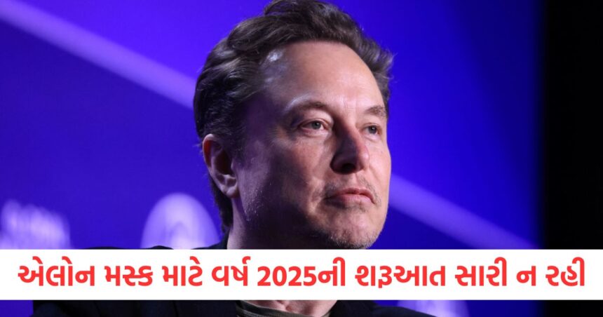 the beginning of the year 2025 was not good for elon musk he suffered a loss of more than 17 billion dollar