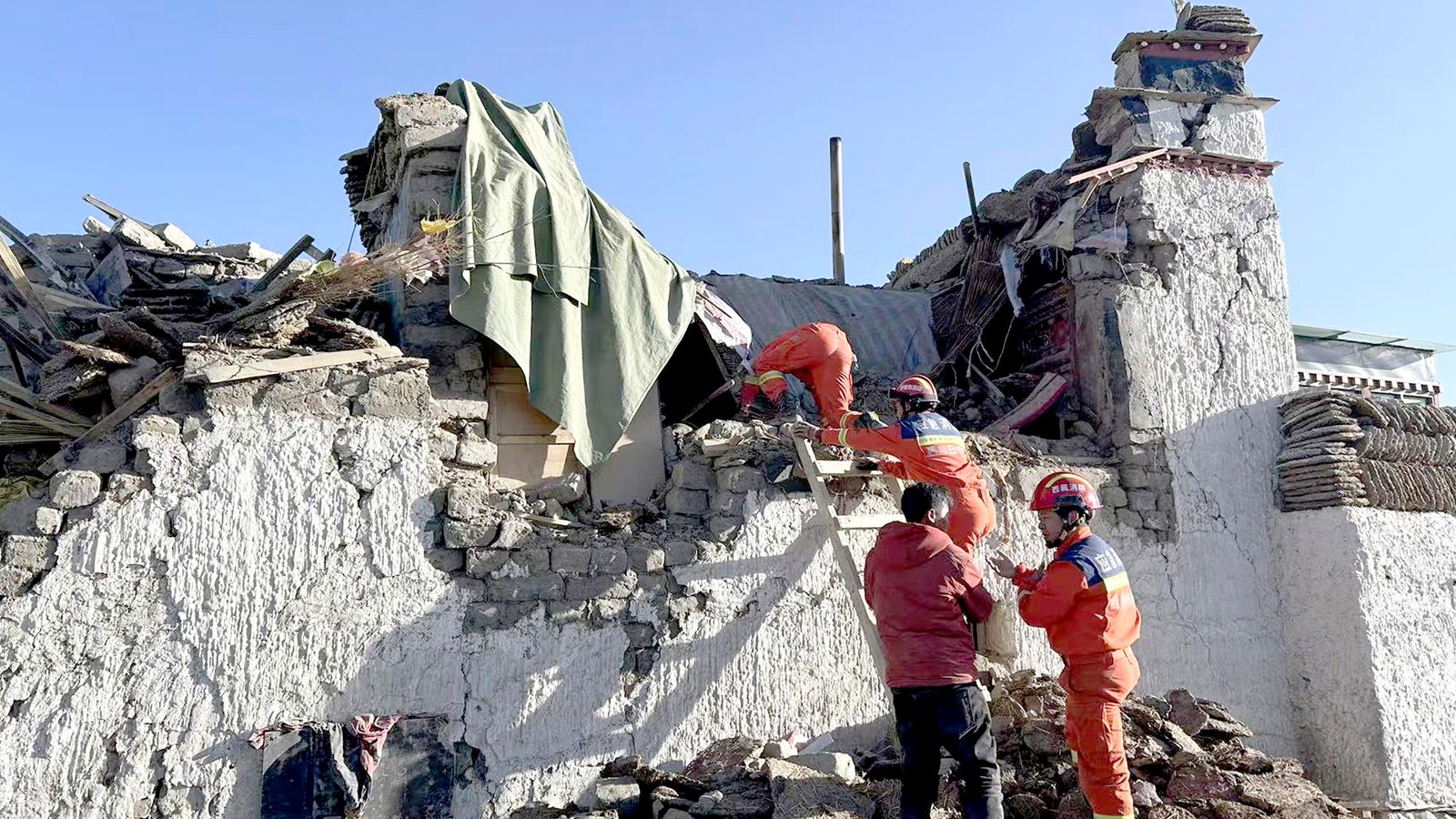 xijang province of tibet again shaken by earthquake know the intensity4153