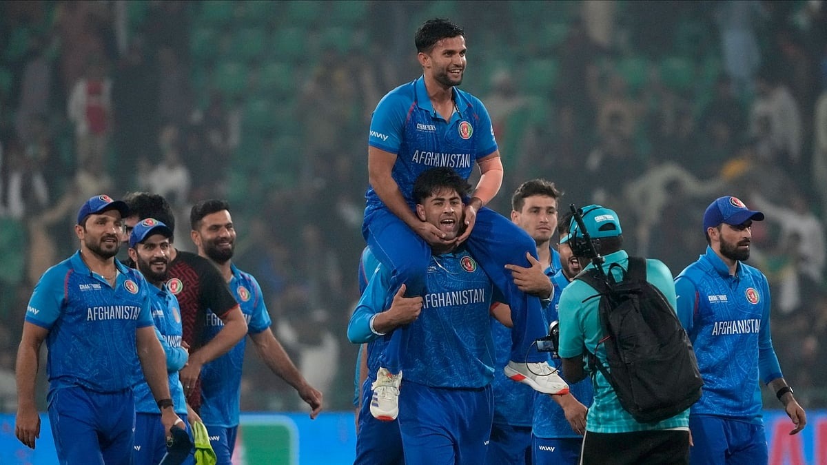 afghanistan registers their first ever 300 plus total in an icc event champions trophy 2025 afg vs eng