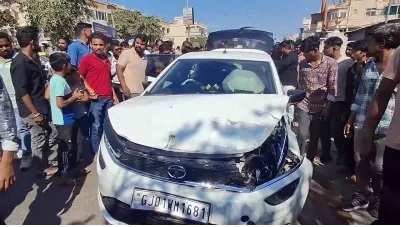 ahmedabad high speed wreaks havoc 3 killed in two accidents