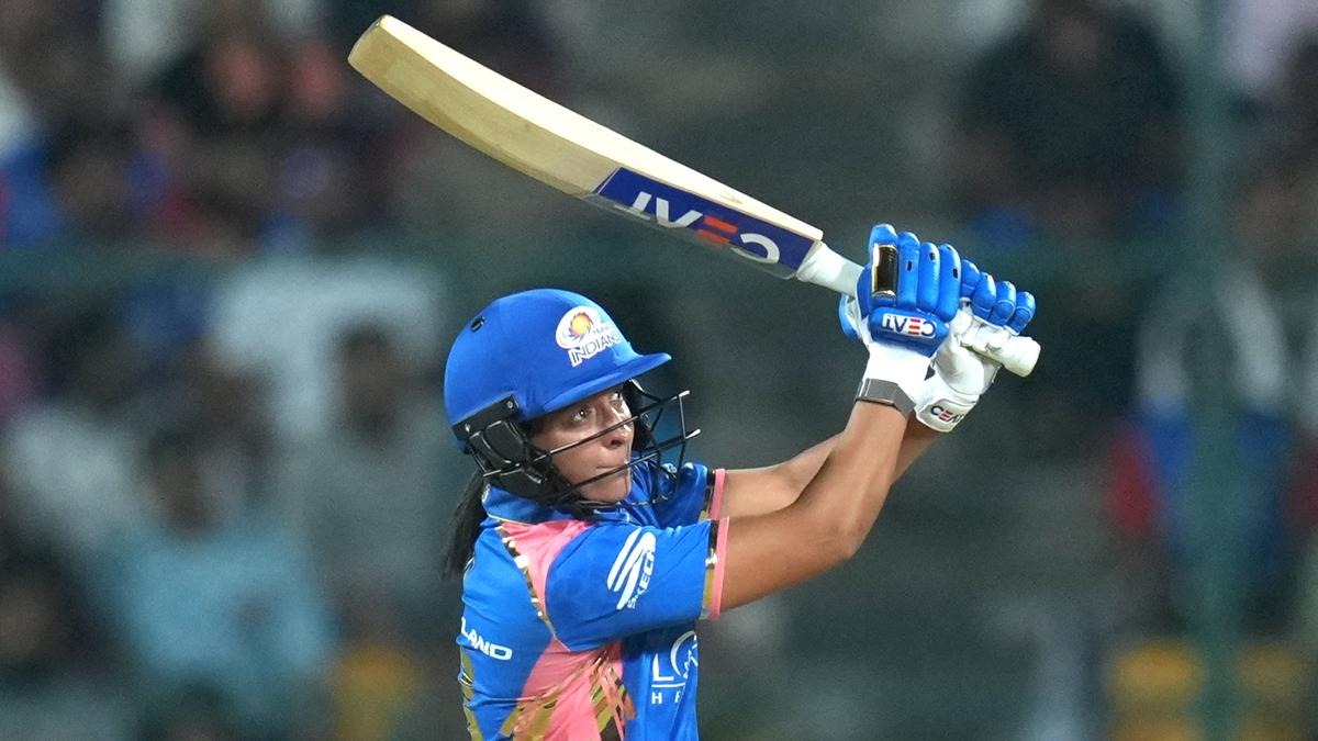 wpl 2025 harmanpeet kaur mumbai indians captain fined 10 percent of match fees code of conduct breach